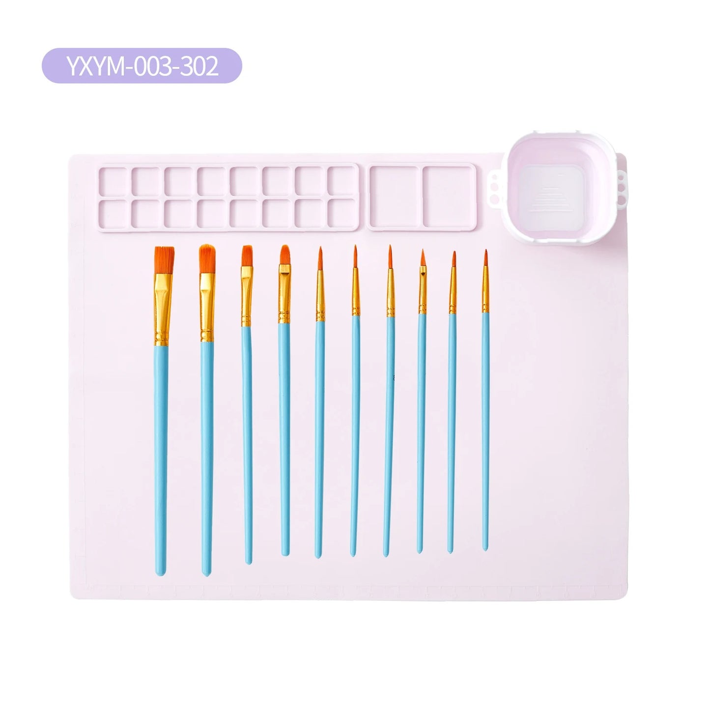 PaintPad™ Painting Kit (Includes Brushes & Brush Washer)